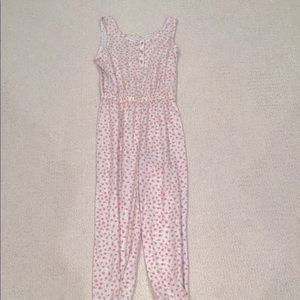 Old navy jump suit pajama size 10-12